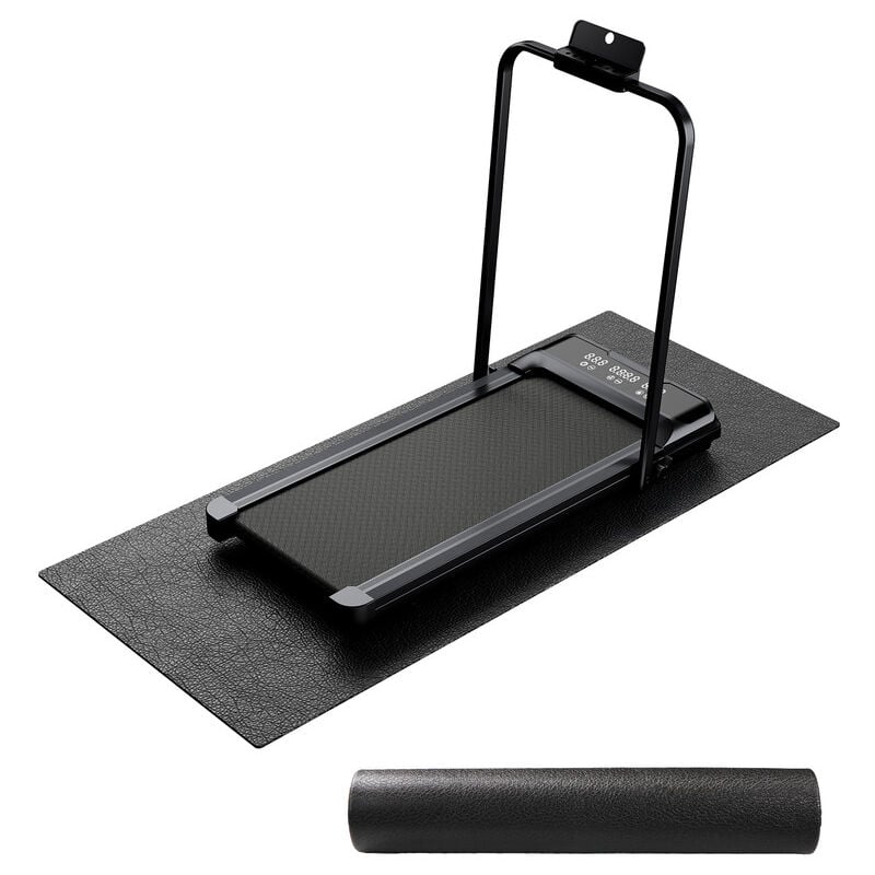 Bigzzia - Treadmill mat floor protector - walking pad mat - Protective Floor Mat for Under Stationary Bike, Spin Bike, Fitness Equipment, 160cm x