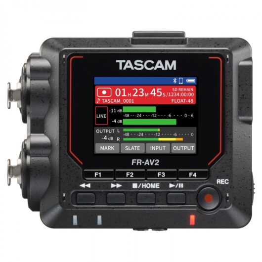 Tascam FR-AV2 Compact 32-bit Float Field Recorder