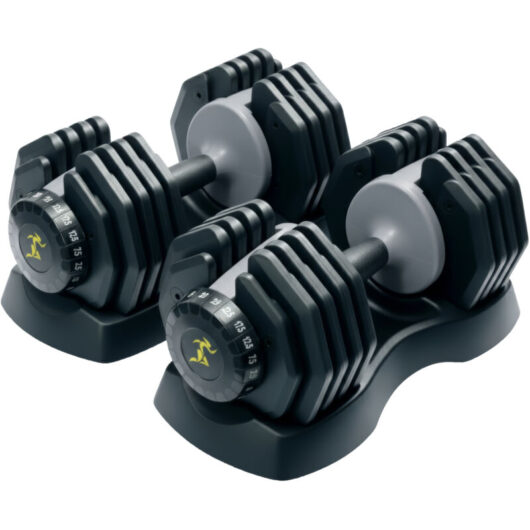 Strongology Urban25 Home Fitness Adjustable Smart Dumbbells from 2.5kg upto 25kg Training Weights
