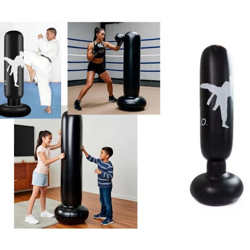 160cm Children's Punching Bag, Kids Punching Bag for Boxing, Taekwondo, and Training Equipment, Gift for Girls and Boys