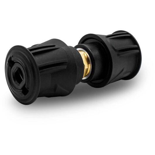 2-piece high-pressure quick-connect fitting, M22 female 14 mm connector, Kärcher hose adapter, for garden and home pressure washers