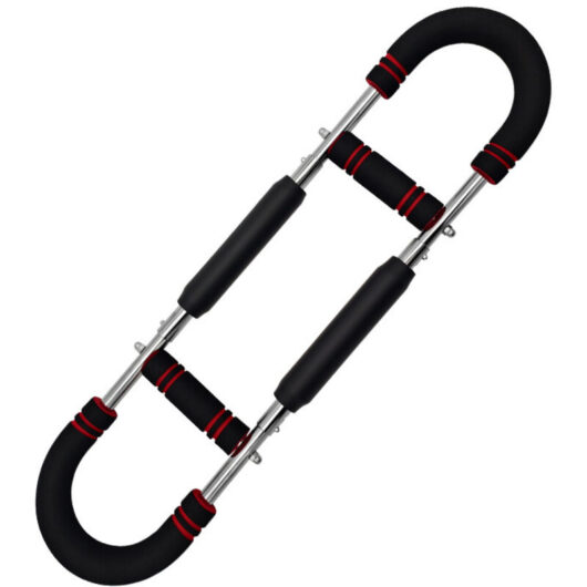 [NEVER USED] Arm Twister Trainer, Adjustable U-Shaped Chest, Arm and Thigh Exerciser, 30-50 kg / 70-110 lb, Portable Spring Resistance and Detachable