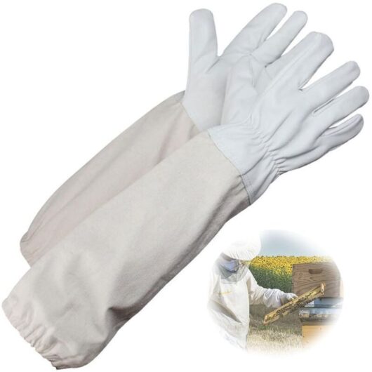 [NEVER USED] Beekeeping Gloves, Protective Gloves for Beekeepers, Beekeeping Equipment, Suitable for Most Men or Women, an Essential Tool for