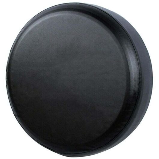 [NEVER USED] Black 13-inch spare tire cover, wheel cover for diameters (55 cm-58 cm/22-23 inches), waterproof, dustproof car protection