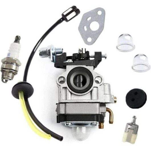 [NEVER USED] Carburetor for Kawasaki Th23 Th26 Th34 23cc 25cc 26cc Spark Plug Kit Gift from G..