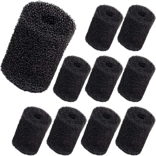 Odipie - 10 Polaris Tail Scrubber Replacement Parts for Vac-Sweep Pool Cleaner Hose Barb - Fits 180,280,360,380,480,3900 Foam at the end of the hose