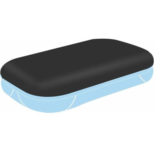 Swimming Pool Cover, Rectangular Swimming Pool Cover, Foldable Waterproof Protective Covers for Above Ground Swimming Pools, 262 x 175 cm