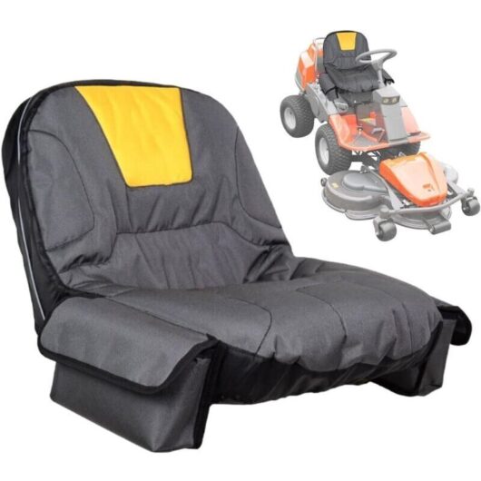Tractor Seat Cover - Lawn Mower Seat Cover, Outdoor Seat Protector, Lawn Mower Seat Protector Tool, Riding Mower Sleeve for Equipment