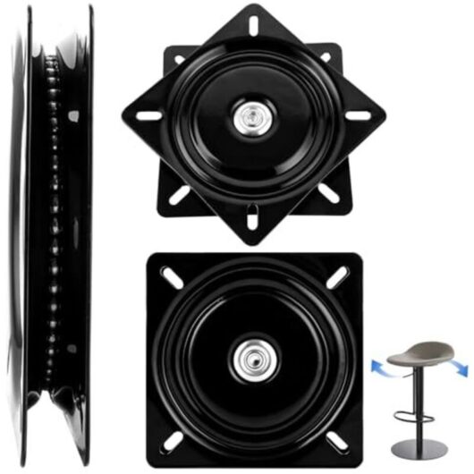 pieces Heavy-duty swivel fitting 360° rotatable swivel bearing heavy-duty 200kg 7 inch / 175mm swivel bearing turntable 360 degree stainless steel